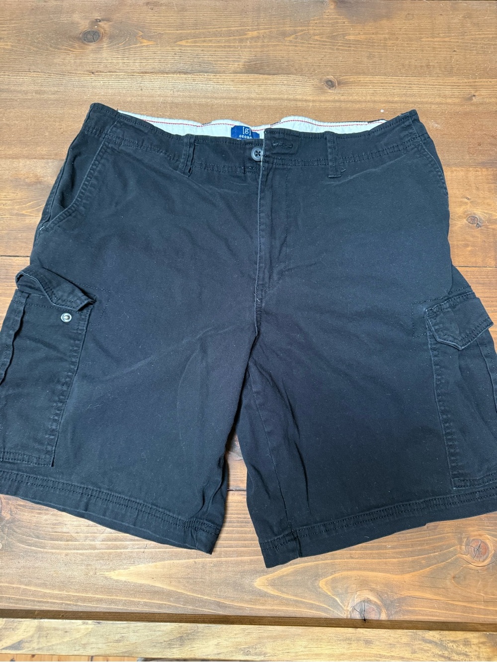 George Black Cargo Shorts